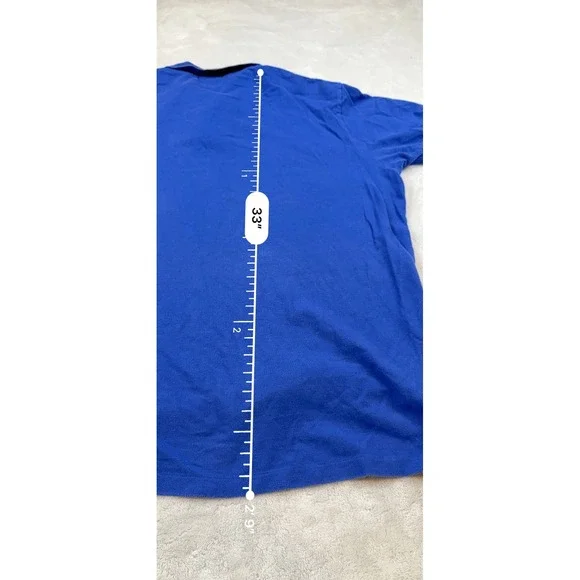 Polo Ralph Lauren Mens Polo Shirt‎ XXL Blue Classic Fit Short Sleeve Casual - Picture 7 of 7